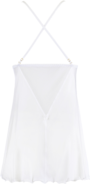 AXAMI 10259 Babydoll mit String S - XL weiß V-10459