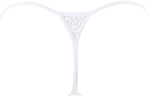 AXAMI 10259 Babydoll mit String S - XL weiß V-10459
