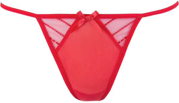 AXAMI 10133 Babydoll mit String S - XL rot V-9559