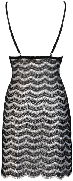 AXAMI 10151 Babydoll mit String S - XL schwarz V-9579