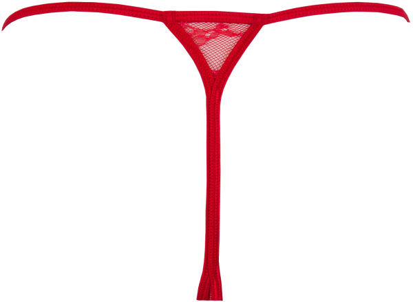 AXAMI 10136 Babydoll mit String S - XL rot V-9589