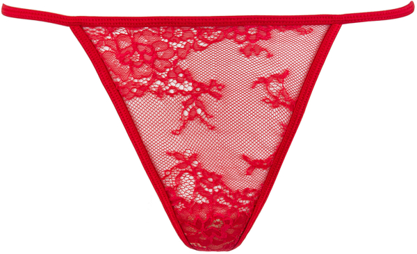 AXAMI 10136 Babydoll mit String S - XL rot V-9589