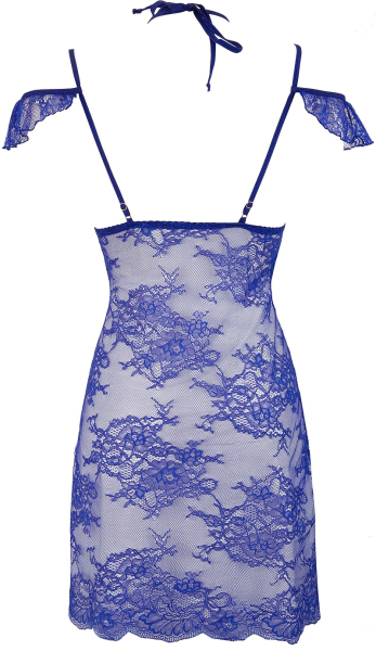 AXAMI 10137 Babydoll mit String S - XL blau V-9609