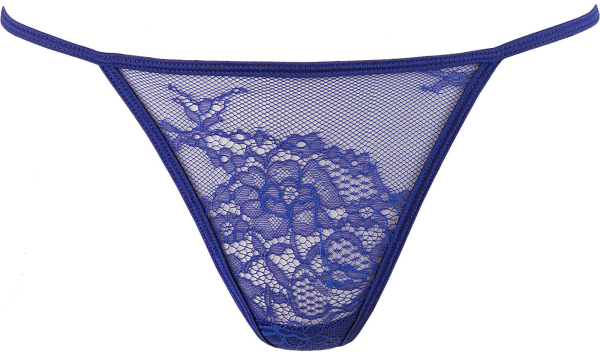 AXAMI 10137 Babydoll mit String S - XL blau V-9609