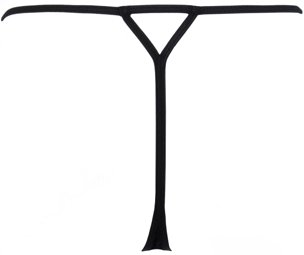 AXAMI 10164 Babydoll mit String S - XL schwarz V-9639