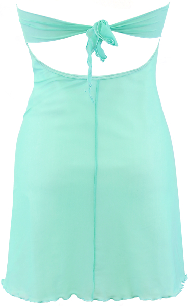 AXAMI 10163 Babydoll mit String S - XL grün V-9929