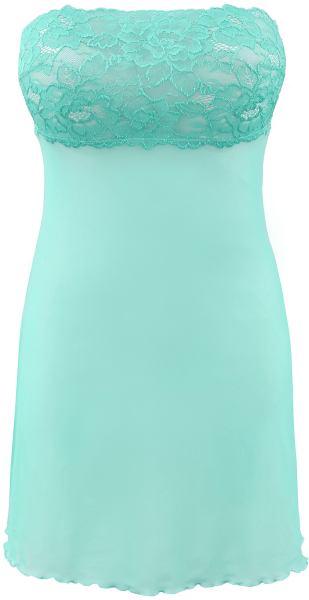 AXAMI 10163 Babydoll mit String S - XL grün V-9929
