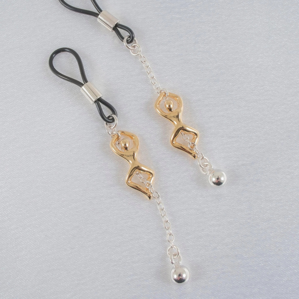 SYLVIE MONTHULE Brustschmuck CLIMBER AS100 gold - AS101 silber