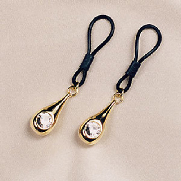 SYLVIE MONTHULE Brustschmuck TROPFEN AS16 gold