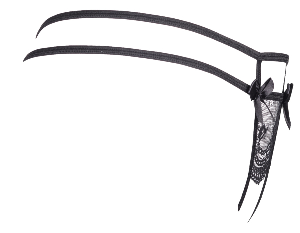 AXAMI String 20024 schwarz 2XL, 3XL, 4XL V-8698PS