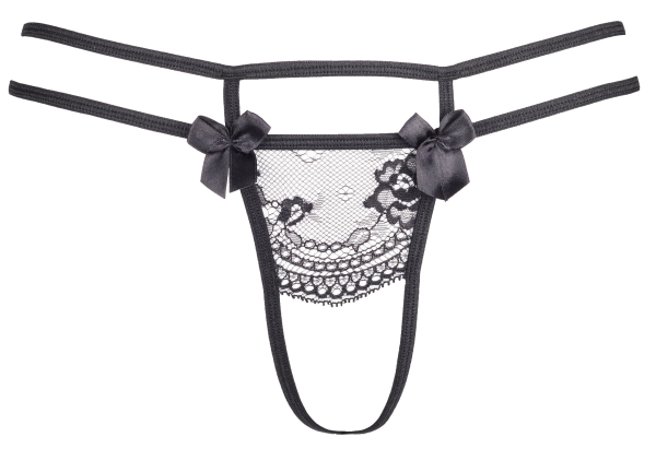 AXAMI String 20024 schwarz 2XL, 3XL, 4XL V-8698PS