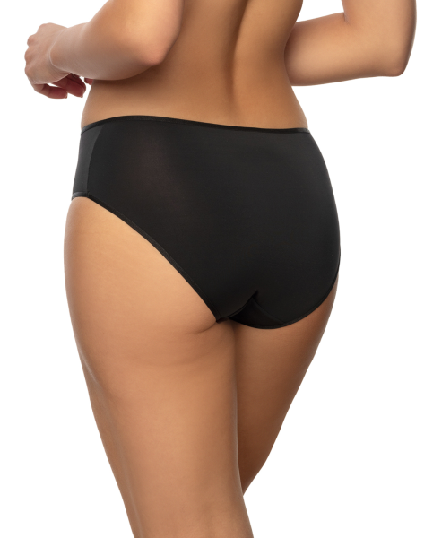 VIANIA 211200 BETTY Slip mit Stickerei 38-50, schwarz 900