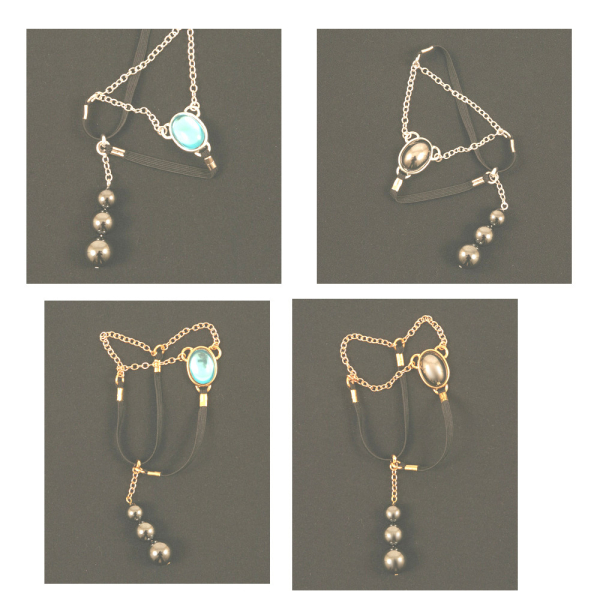 SYLVIE MONTHULE Körperschmuck für Herren BH124 BH125 in 4 Varianten