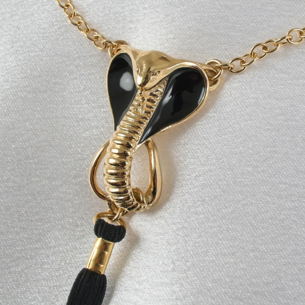 SYLVIE MONTHULE Körperschmuck für Herren COBRA gold BH158