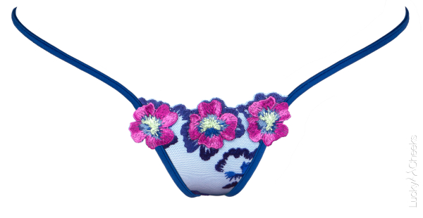 LUCKY CHEEKS Luxury String BLUESETTE - LC234B