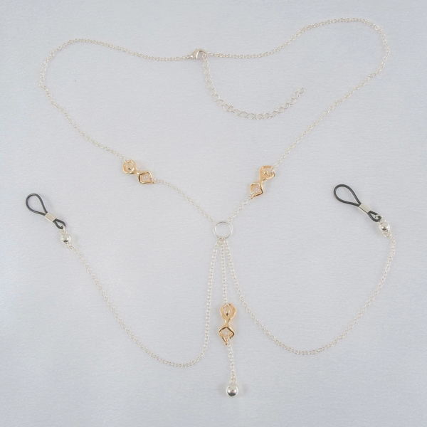 SYLVIE MONTHULE Halskette / Brustschmuck COS83 "CLIMBERS"