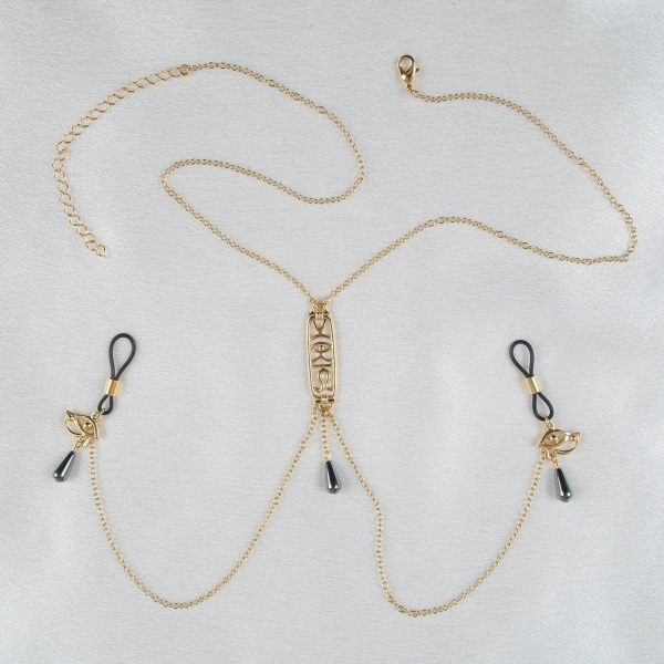 SYLVIE MONTHULE Halskette / Brustschmuck COS92 Secret Message