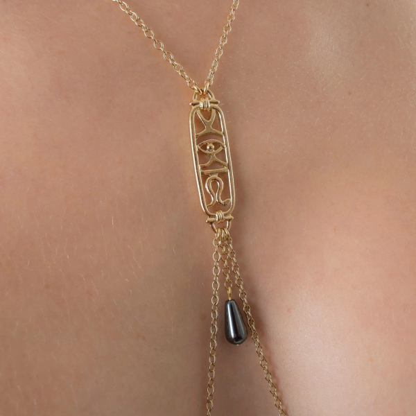 SYLVIE MONTHULE Halskette / Brustschmuck COS92 Secret Message