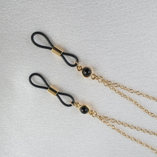 SYLVIE MONTHULE Halskette / Brustschmuck COS94 KOBRA gold