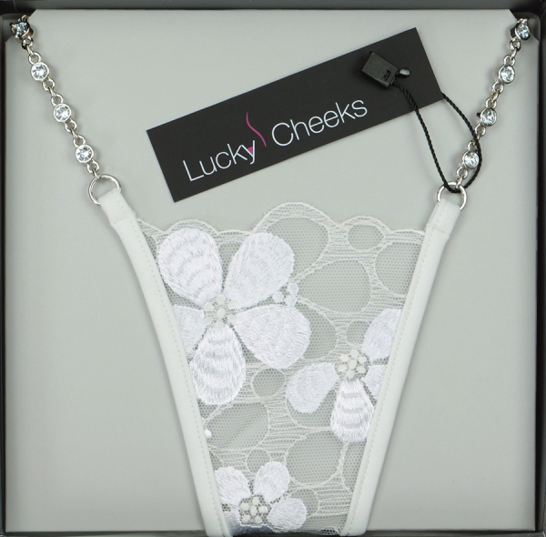 LUCKY CHEEKS Luxury String IVORY PEARL - LC_142IP