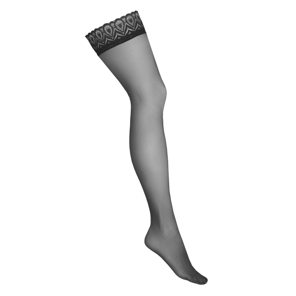 KOTEK Halterlose Strümpfe H006 schwarz S - XL