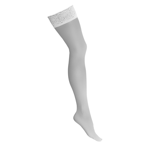 KOTEK Halterlose Strümpfe H012 weiß S - XL