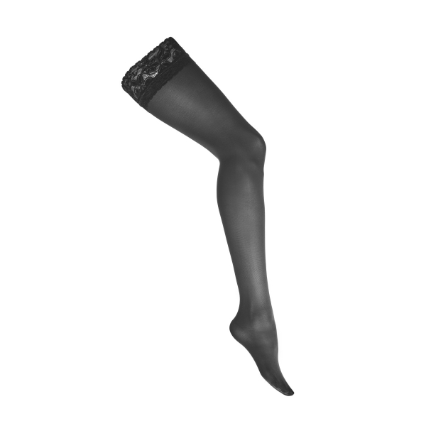 KOTEK Halterlose Strümpfe H026 schwarz S - XL 50den