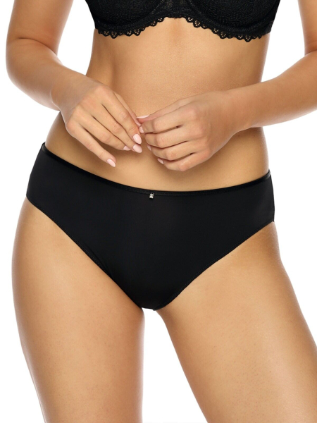 VIANIA 204160 LENI Slip mit Spitze 36-48, schwarz 900