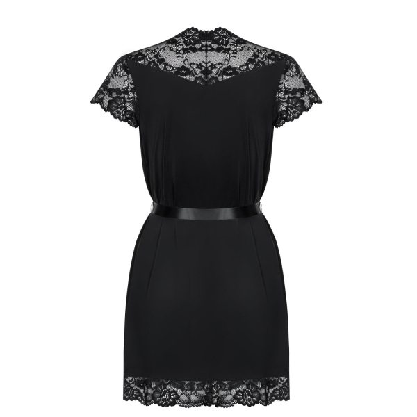 OBSESSIVE Peignoir / Kimono 810-Pei-1 schwarz S - XXL