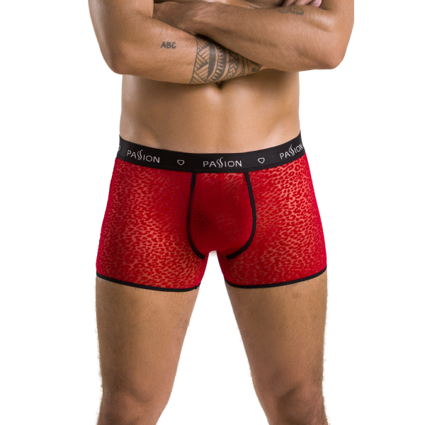 PASSION 046 Short / Pant open S-XXXL rot schwarz PM10031