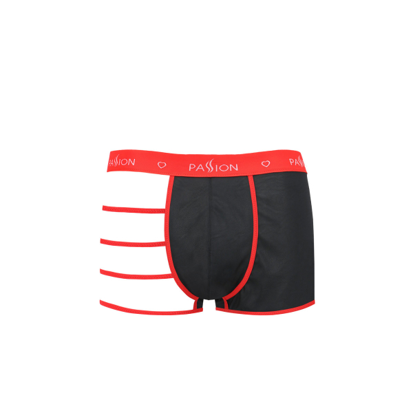 PASSION 055 Set Short / Pant und Top S-XXXL schwarz rot  PM10034