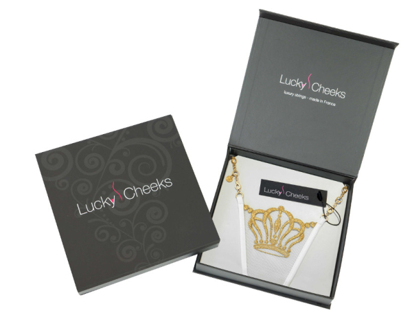 LUCKY CHEEKS Luxury String QUEEN OF LOVE Ivory Edition - LC153QLI