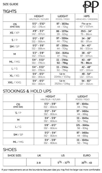 PRETTY POLLY Strumpfhose SCARY OneSize Farbe schwarz - PX AWD3 LA