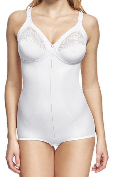 SONDERPREIS Abverkauf 90D SUSA 6386 Korselett weiß 003
