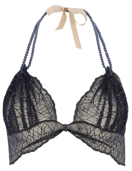 BRACLI 2087 Perlen BH SYDNEY DARK  Größe S, M, L in 2 Farben