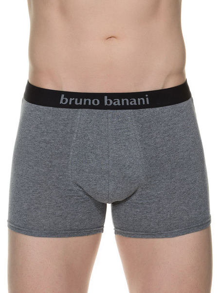BRUNO BANANI 2er Pack Pant / Short FLOWING S - XXXL schwarz graumelange 1782