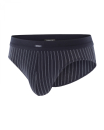 IMPETUS Cotton Stretch SLIP 1123020 marine / weiß 039