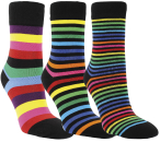 3 Paar RS. Harmony 12023 Zuckerstange Ringelsocken 35-38, 39-42
