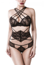 GREY VELVET 15118 Set BH, Gürtel & Tanga S - XL
