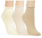 RS. Harmony 15266 KURZSTRUMPF ROLLRAND 9er Pack 35-38, 39-42 naturtöne