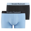 BRUNO BANANI 2er Pack Pant / Short FLOWING S - XXXL himmelblau 4786