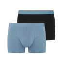 BRUNO BANANI 2er Pack Pant / Short FLOWING S - XXXL taubenblau 3321
