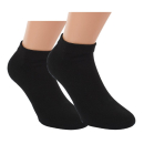 2 Paar RS. Harmony 31145 Gesundheitssocken/-sneaker schwarz 35-38, 39-42, 43-46