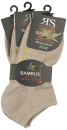 9 Paar RS. Harmony 43026 BAMBUS Sneaker natur 3 Größen