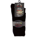2 Paar RS. Harmony 43040 BAMBUS Socken schwarz 35-38, 39-42, 43-46
