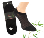 9 Paar RS. Harmony 43090 BAMBUS Füsslinge schwarz 2 Größen