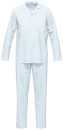 SEIDENSTICKER 61000 Schlafanzug / Pyjama lang 48-60 zen blue 681