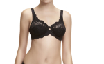 SUSA 85C Sonderpreis LATINA 8008 Spitzen BH mit Bügel schwarz 004