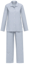 SEIDENSTICKER 91021 Schlafanzug / Pyjama lang 36-48 zen blue 681