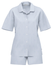 SEIDENSTICKER 91022 Schlafanzug / Pyjama kurz 36-48 zen blue 681